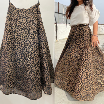 Made to measure High Waist Silk Skirt for women