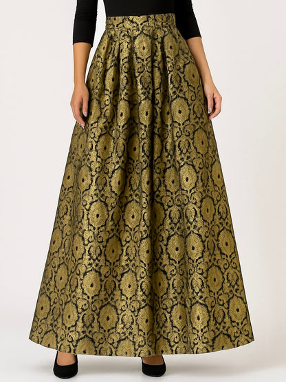 Made to measure High Waist Silk Skirt for women