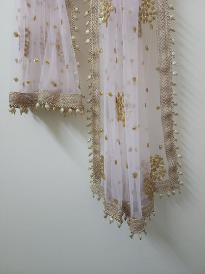 Baby Pink Bridal Dupatta For women