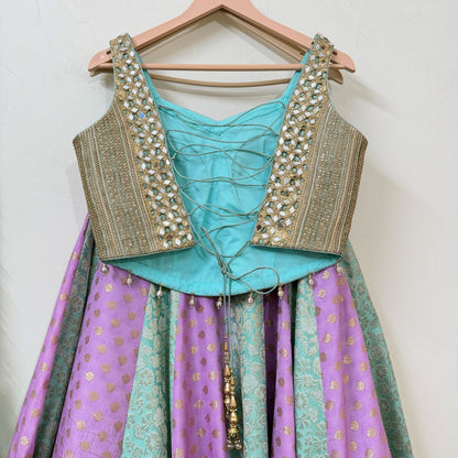 Lavender & Mint Lehenga Set