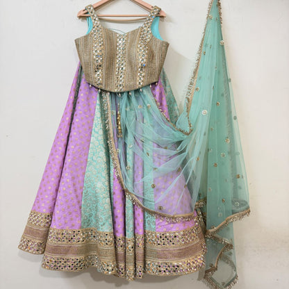Lavender & Mint Lehenga Set