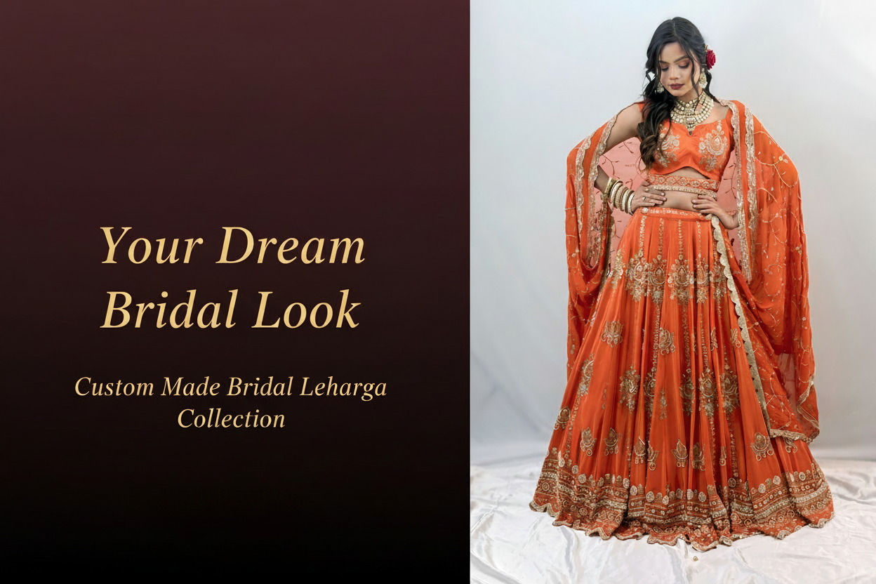 Bridal Lehenga Banner - No Button
